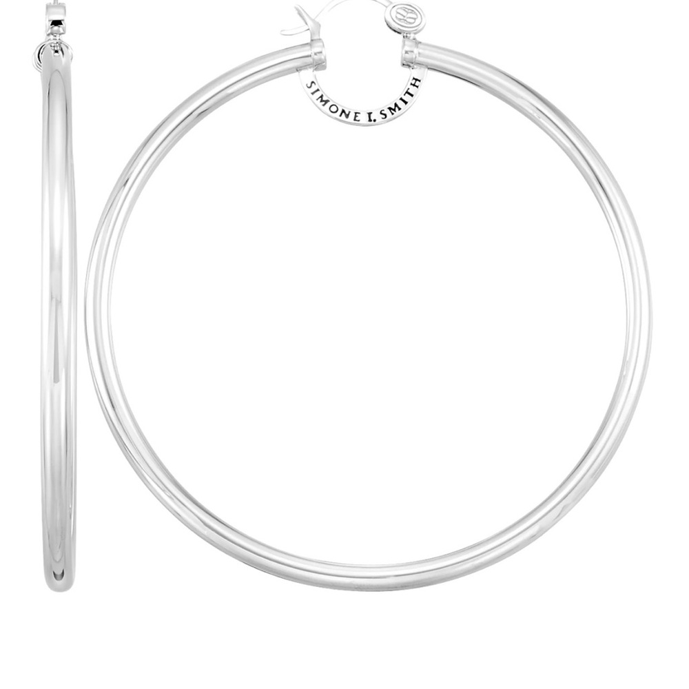 Silver Hoop Earrings